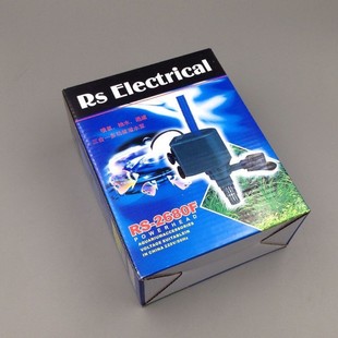 日胜RS 2680F鱼缸水族箱静音三合一潜水泵抽水泵30W上过滤专用泵