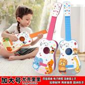 儿童大号尤克里里可弹奏吉他玩具初学者音乐早教启蒙小提琴男女孩