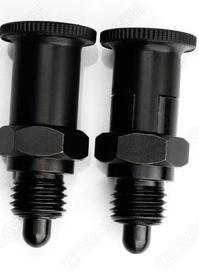 旋钮柱塞定位销子 KPDL分度销细牙螺纹加长复位型 ZAR01/11/02/12