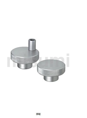 带螺纹孔型 铝合金 压纹 手轮HOK40/50/63/80-6/8/10/12/16 HOKW