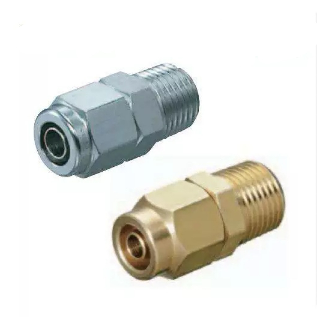 快拧0806接头M-NSC8-01/NSL6/10-02/12/03/04/0604NKC2不锈钢NKL1