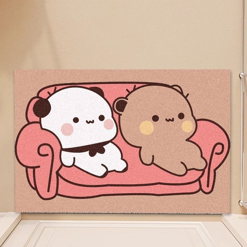 一二布布玄关入口进门防滑耐磨脚垫入户门除尘丝圈地垫可裁剪门垫