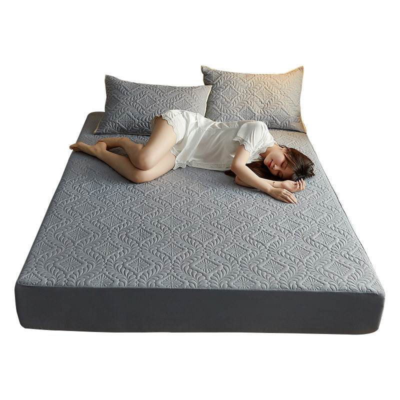 防水床笠床罩单件隔尿透气床垫防尘罩加厚夹棉席梦思保护套三件套,床上用品,床笠,淘宝优惠券,粉丝福利购,淘宝优惠卷