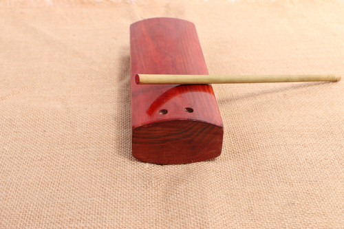 丹娜乐器梆子 低梆子 低木鱼 方形木鱼 音 低音木鱼 包邮