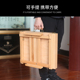 绘岳榉木抽屉木质画盒双层三层桌面油画箱手提升降式 画箱架大画盒