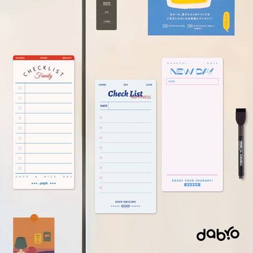 Dabro创意票据冰箱磁吸留言板