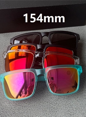 加大码男士偏光太阳镜TR90镜框墨镜女士运动休闲彩色旅游拍照方形