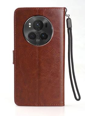 适用荣耀Magic6Pro手机壳6.80英寸荣耀BVL-AN16保护套皮夹荣耀BVL一AN16外壳翻盖荣誉潮女HONOR防摔软膜磁扣?