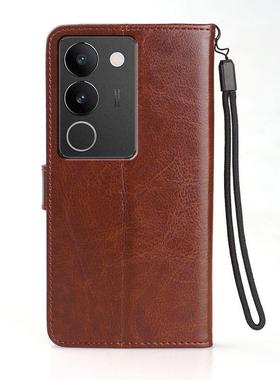 适用VIVO V29 5G手机壳6.78英寸VIVOV2250保护套皮夹外壳翻盖Ⅴivo全包viv0防摔V1VO软膜viov插卡vivi硅胶vov