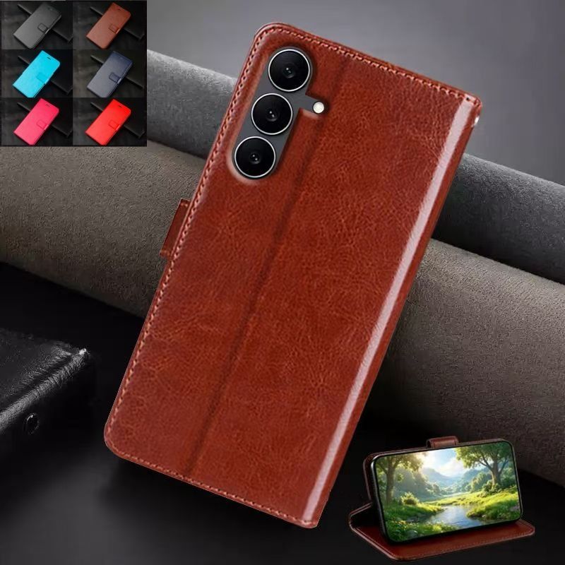 适用三星S25FE翻盖防摔手机壳新