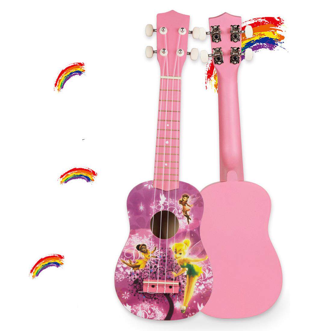 儿童尤克里里紫色精灵小吉他 21寸乌克丽丽ukulele四弦弹奏乐器
