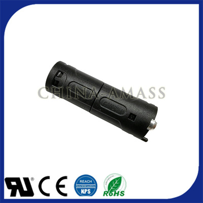 AMASS新品直流插头迭代LCA50PB大电流单pin焊板连接器