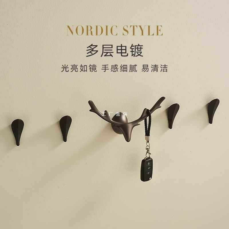 OI20衣服挂钩壁挂墙壁衣柜浴室挂衣钩进门玄关全铜墙上免打孔毛巾,电子元器件市场,其它元器件,淘宝优惠券,粉丝福利购,淘宝优惠卷