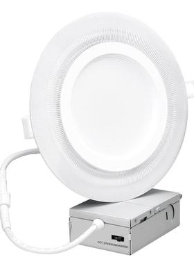 新款4 6寸LED夜光筒灯主光夜光双模式切换美规欧规可选IP20防护