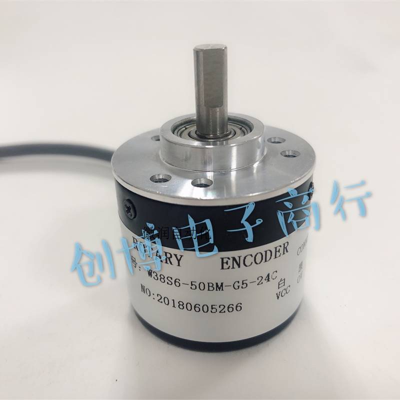 极速议价W38S6-5BM-G5-2y4F光电编码器 试验机编码器   500脉拍前