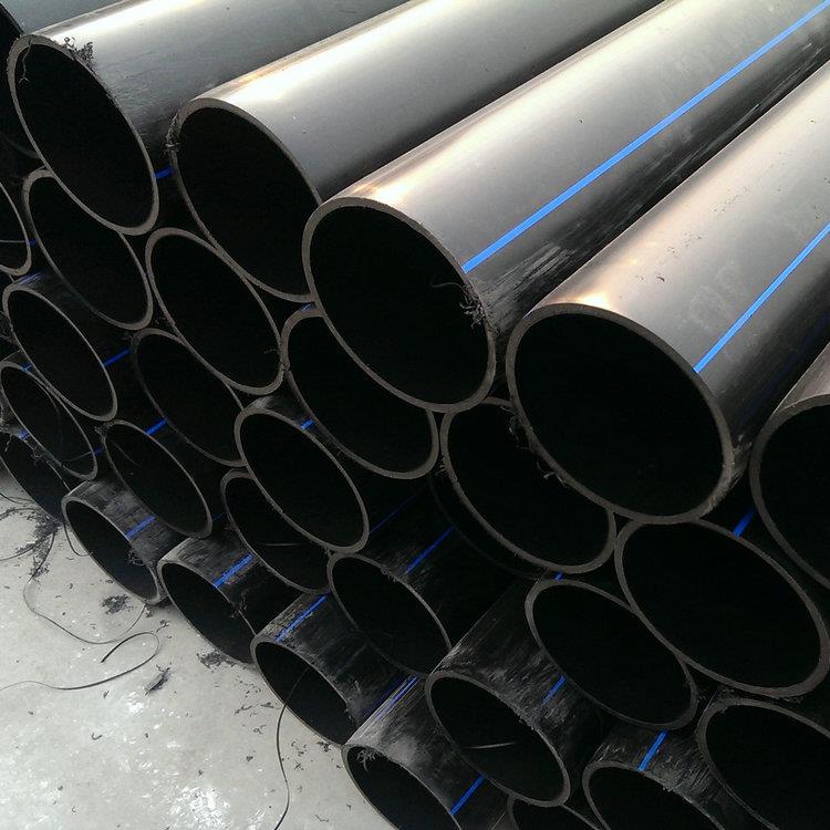 东莞pe100给水管dn110全新料pe给水管承压1.6公斤工程用供水管