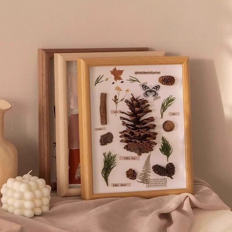 diy落叶相框中空立体手工植物蝴蝶标本干花树叶昆虫创意展示框,家居饰品,相框/画框,淘宝优惠券,粉丝福利购,淘宝优惠卷