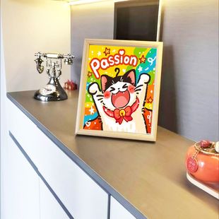 新款passion正能量相框摆件放桌面玄关入户门摆台高能量摆件