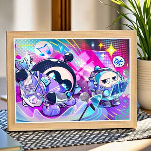 蛋仔派对劳蓝CP拟人创意简约相框送朋友房间装饰书桌摆台小礼物