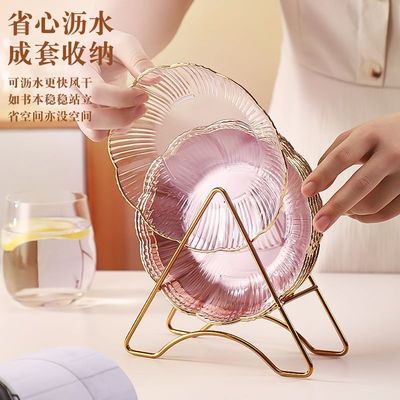 新款吐骨碟家用食品餐桌垃圾渣盘碟吐骨头盘碟子小号零食水果碟