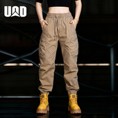 工装 男士 裤 UOD重工美式 子男春秋2025新款 宽松潮牌束脚秋季 休闲裤