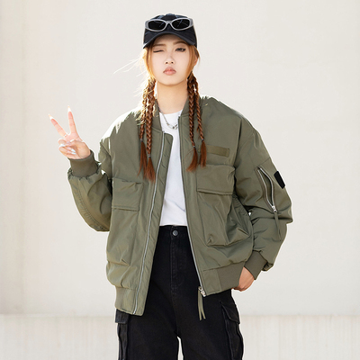 UOD复古美式工装飞行员棉衣