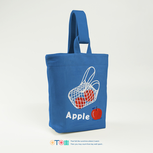 叮哇 ins风水果上班手拎小包日常出门通勤散步杂物收纳小包手提袋