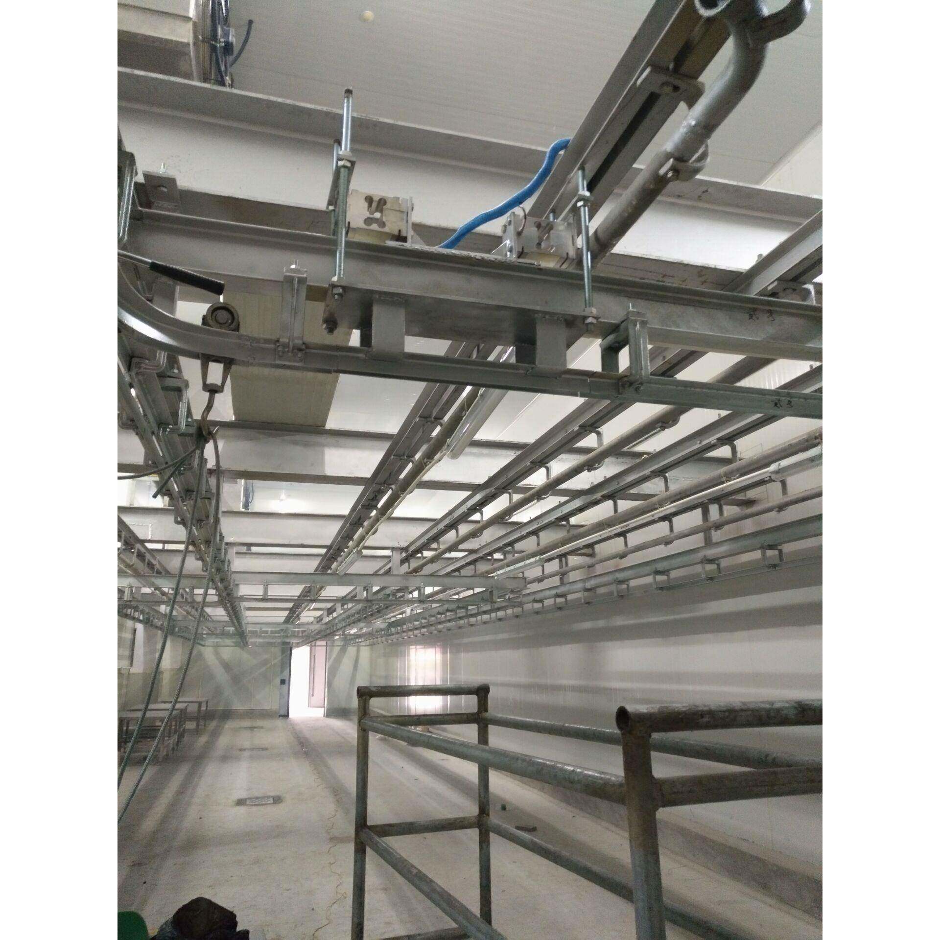 杀猪场专用轨道电子称轨道衡器杀鸡鸭牛场专用轨道电子磅秤