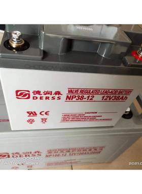 德润森蓄电池NP38-1212V38AH铅酸免维护蓄电池