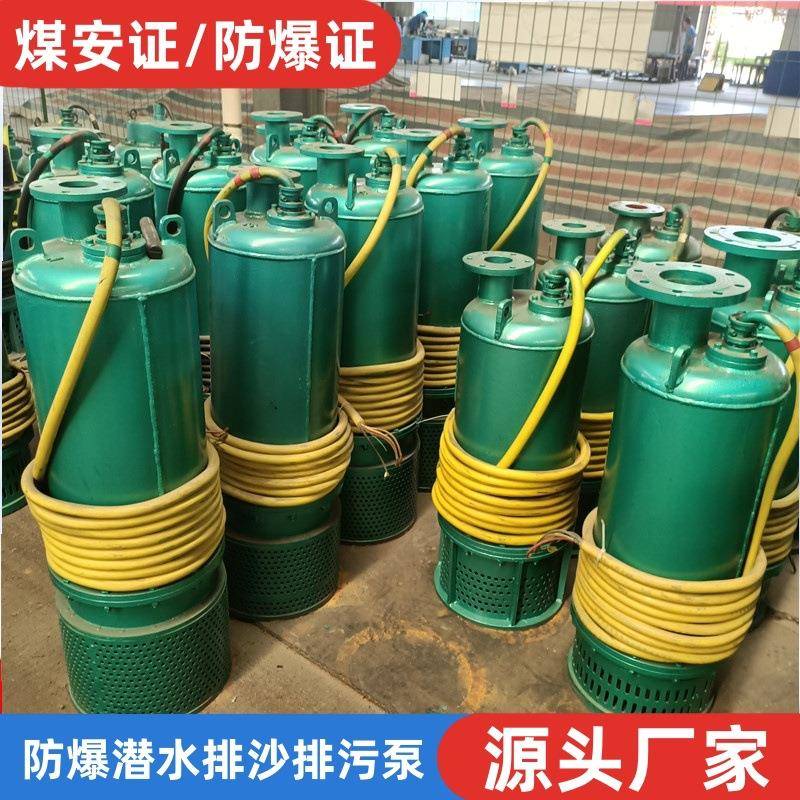 BQS矿用隔爆型潜水排沙电泵10-23-1.5KW防爆潜水排污泵660V1140V
