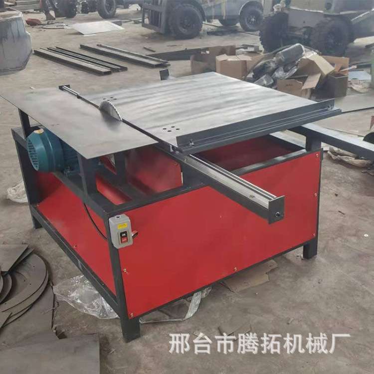 齐头锯 细木工齐头修边锯 多功能模板去边锯 双齐头锯 木工推台锯