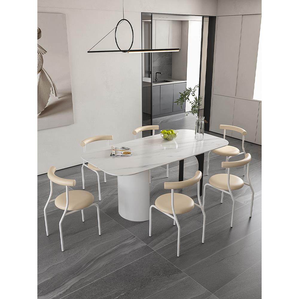 实木岩板餐桌2023家用小户型饭桌奶油风轻奢现代简约洽谈桌椅组合,畜牧/养殖物资,畜牧/养殖器械,淘宝优惠券,粉丝福利购,淘宝优惠卷