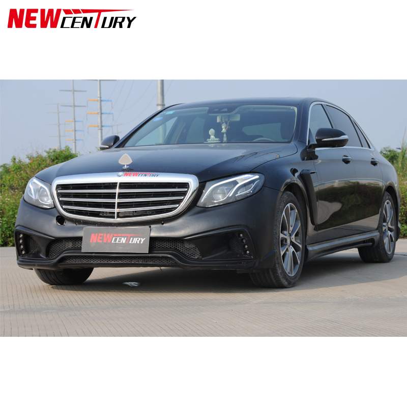 适用于奔驰E级W213改装NC大包围 前杠后杠 侧裙套件装饰 直销