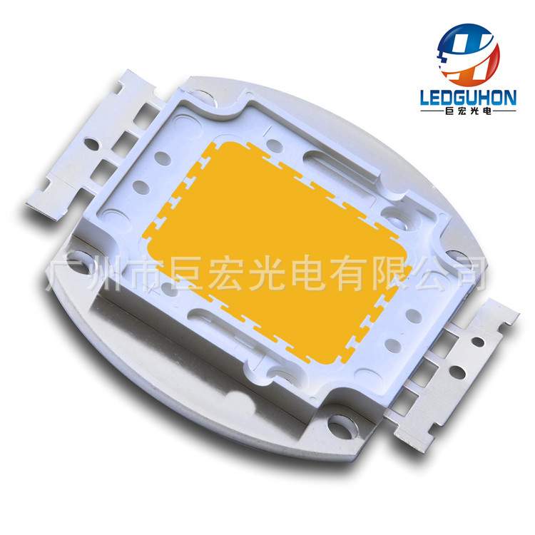 400-800nm全光谱灯珠 模拟太阳光谱发光led灯珠 100W集成LED灯珠