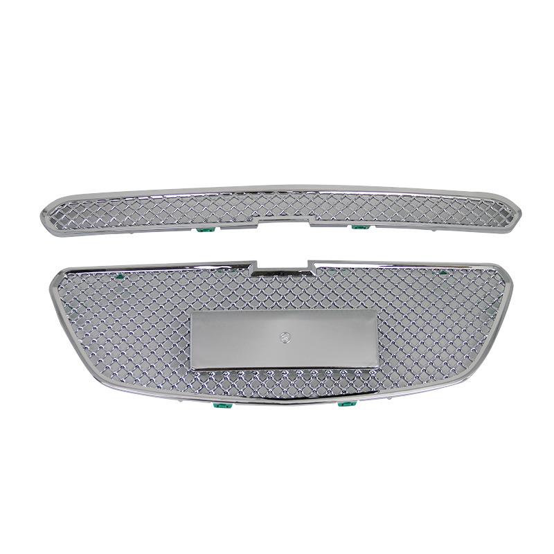 适用14款斯帕克SPARK前杠包角中网防撞防擦饰框外观改装饰亮条