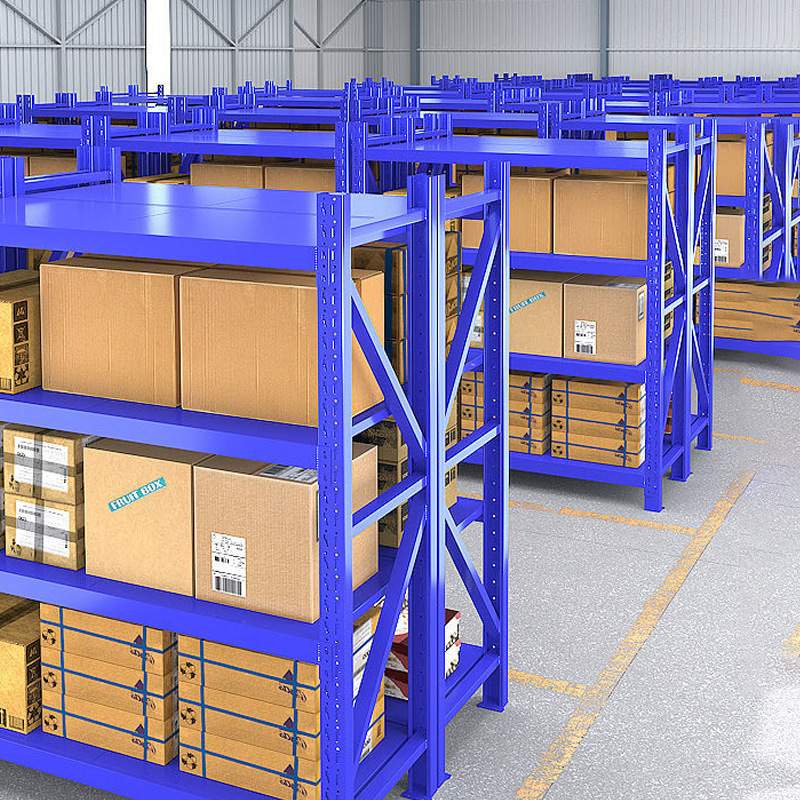 仓库货架仓储展示架轻型置物架储物架家用多层中型货架重型铁架子