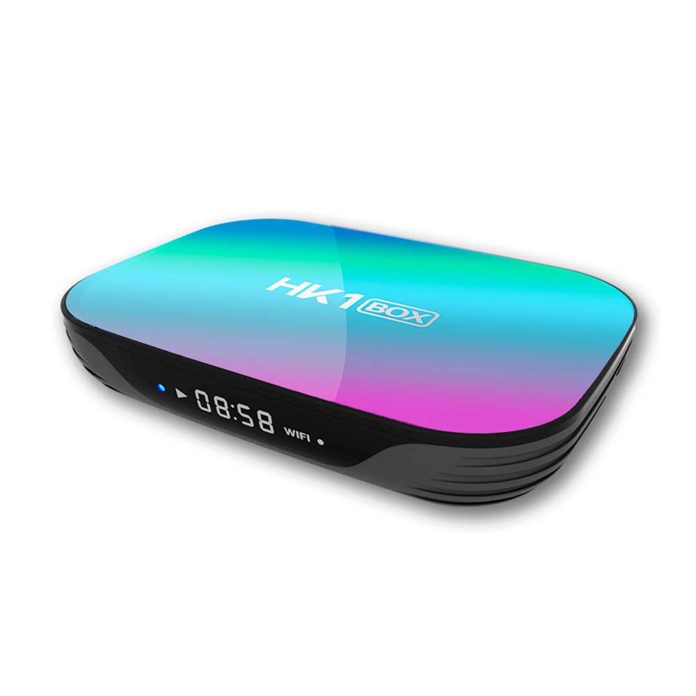 HK1 BOX tvbox S905X3 Android9.0 4+64GB 高清网络播放器蓝