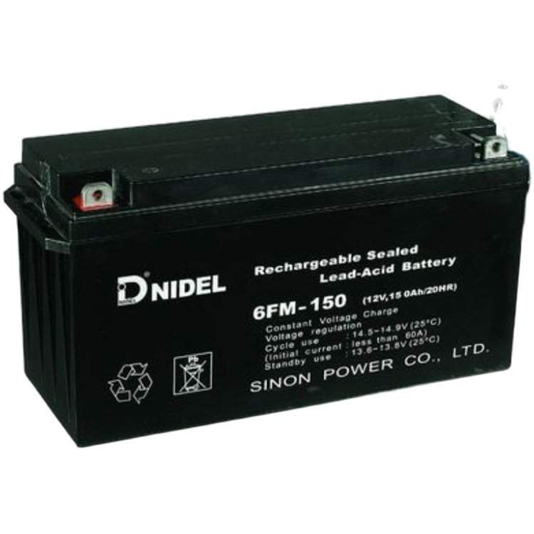NIDEL蓄电池6FM-150 12V150AH UPS电源配套 EPS直流屏 通讯系统