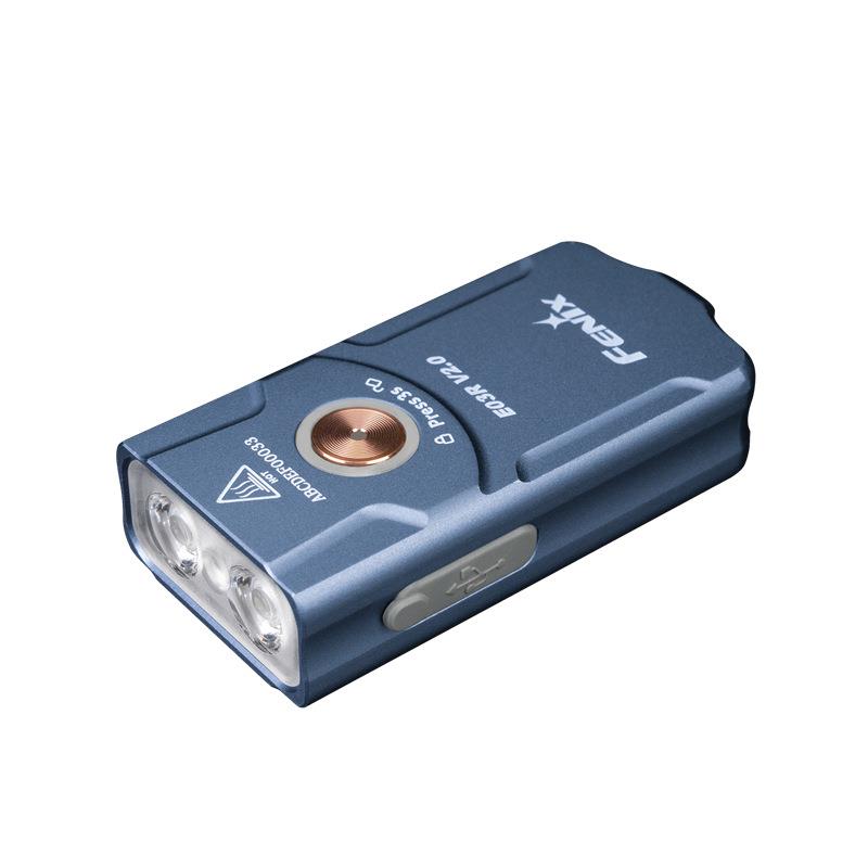 FENIX 菲尼克斯 E03R V2.0小手电强光迷你可充电钥匙扣户外家用