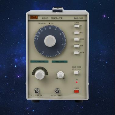ReK美瑞克RAG-101低频信号发生器10Hz-1MHz信号 分五档 精确度5%