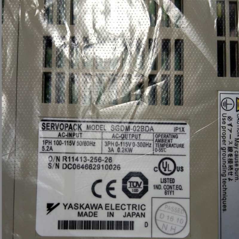 安川SGDM-02BDA伺服驱动器