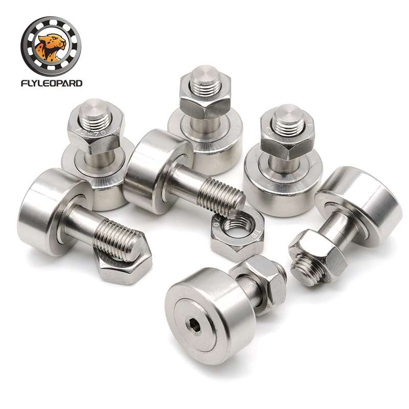直供420不锈钢凸轮轴承从动器CFS6V螺栓滚轮滚针轴承12*21.5*M6