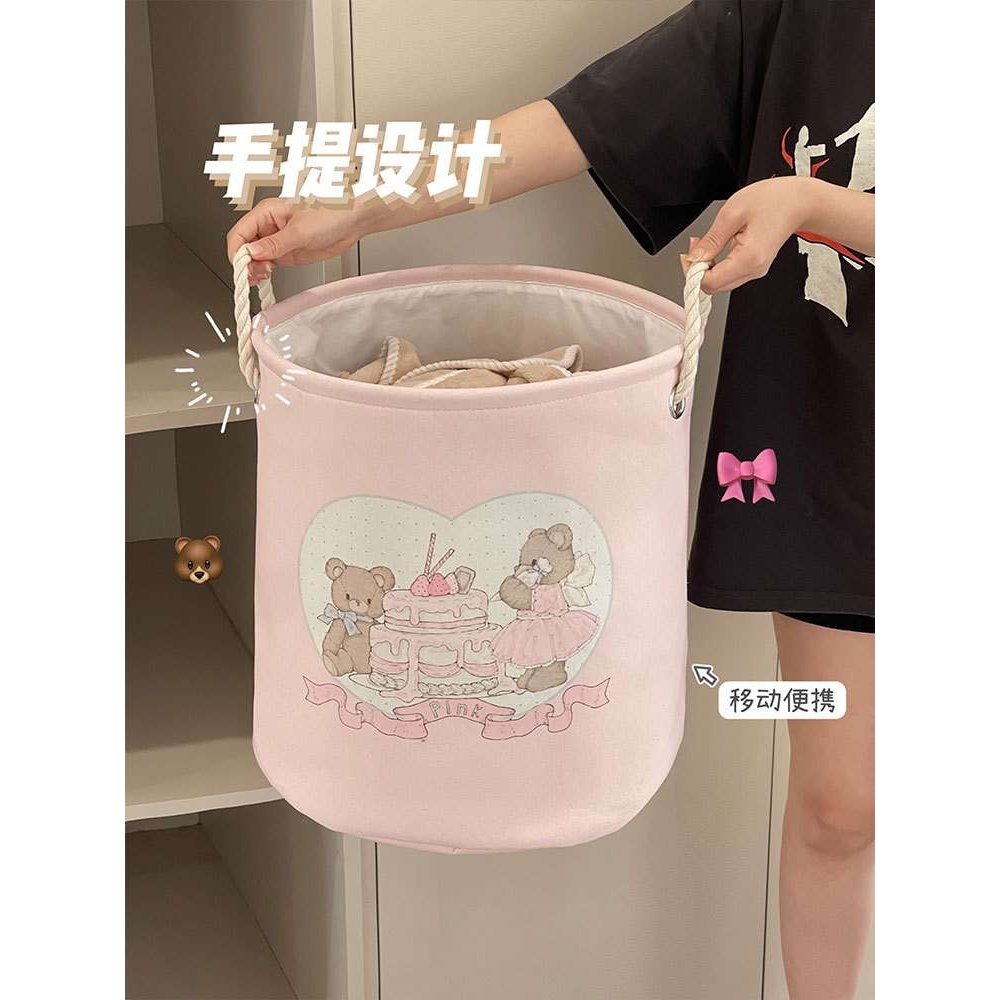 脏衣篮收纳桶大容量脏衣服收纳筐浴室布艺可折叠收脏衣篓家用防水