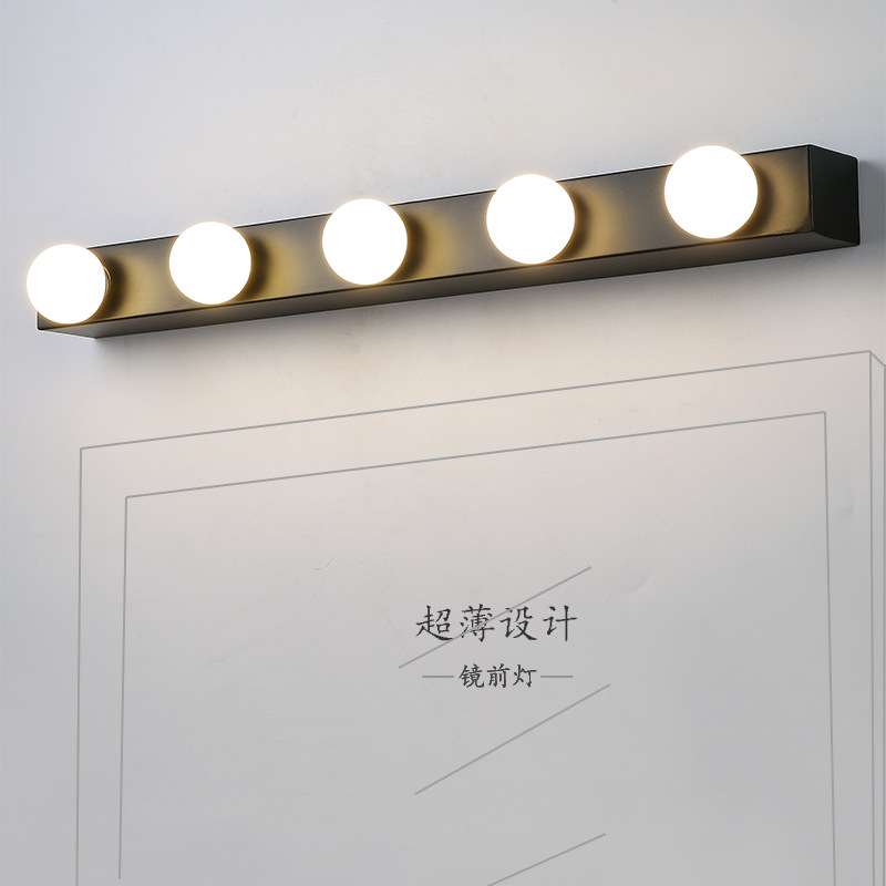 镜前灯卫生间led免打孔镜柜化妆灯浴室柜梳妆台灯镜子补光灯镜前