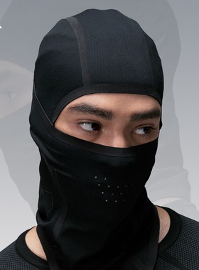 saffee飒飞专业滑雪面罩保暖防风护脸男女冬季头带式速干防寒脸罩