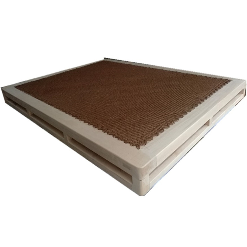 棕绷床榉木全山棕硬床垫护腰环保棕垫老式棕榈棕棚手工棕绑蹦子床