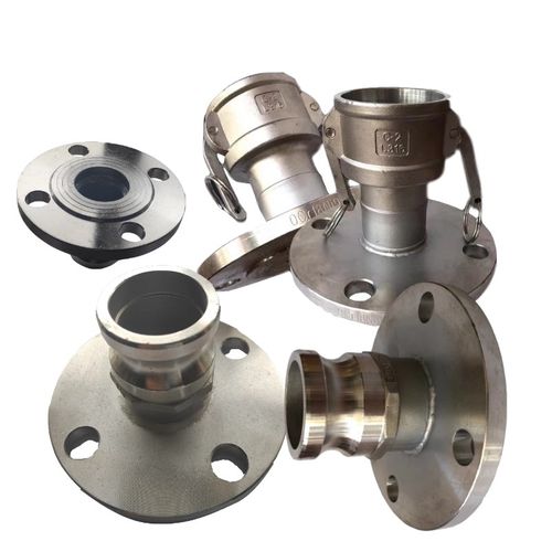 304/316不锈钢快速接头 法兰式快装接头 法兰盘油罐车配件