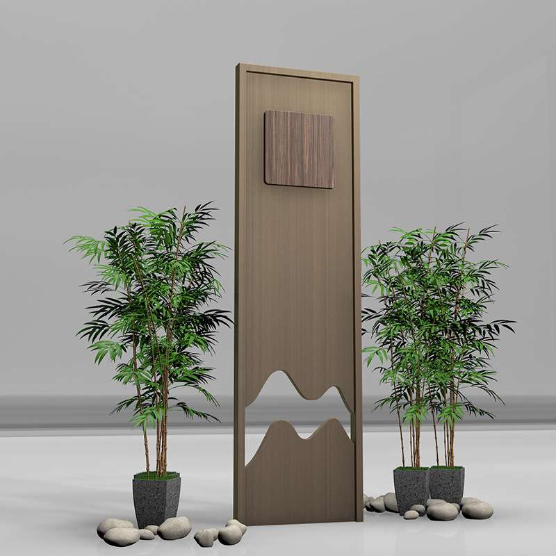 户外标识牌指示牌立式商场公园指引指路牌园区分流导视牌立体
