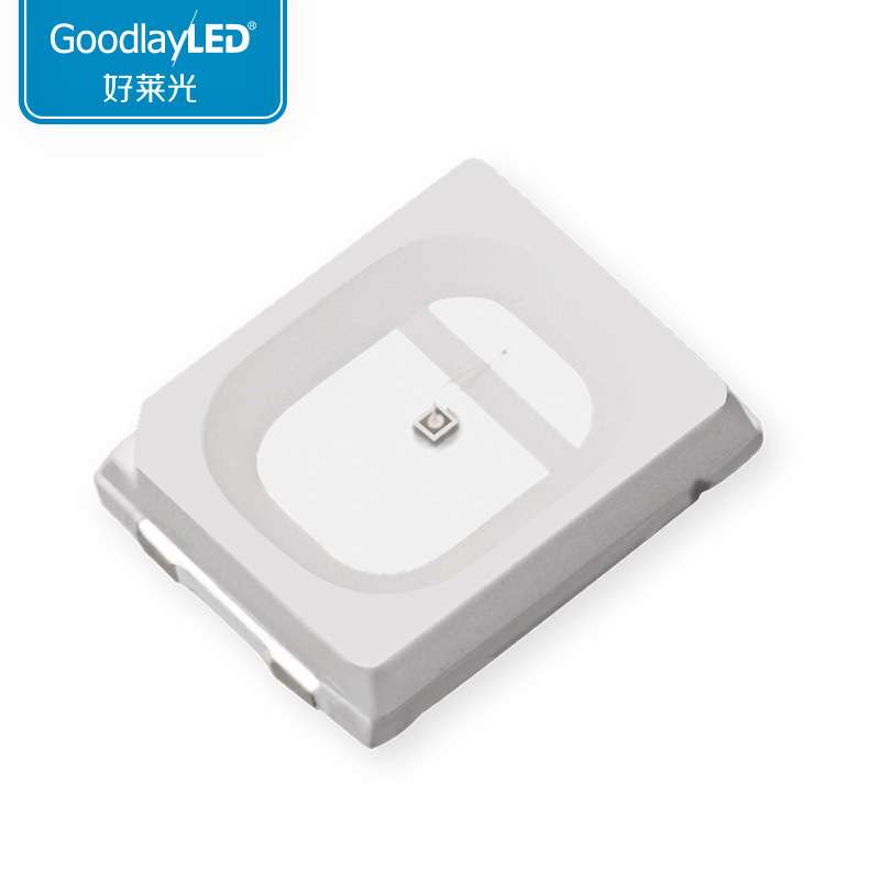 SMD LED片金线铜支架 365-370nm/395-400nmUV紫光贴片0.2W2835灯