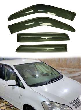 2003-2007 CR-V CRV 晴雨挡 雨挡罩 黑色塑料材质 装饰件 改装件